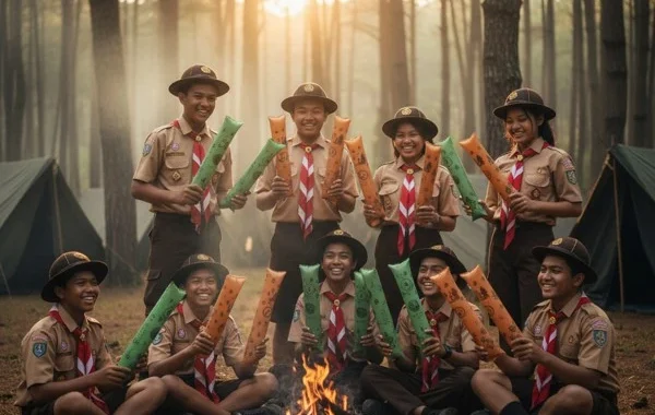 balon tepuk belitung