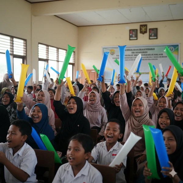 balon tepuk parigi moutong