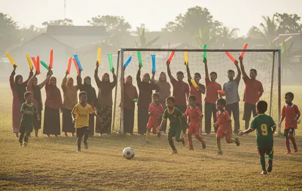 balon tepuk balangan